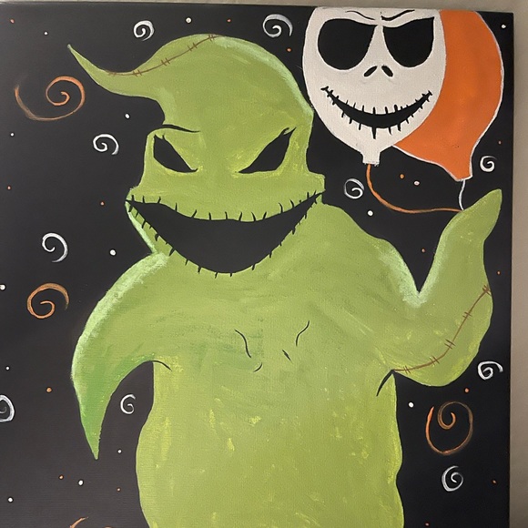 Oogie boogie canvas - Picture 1 of 2